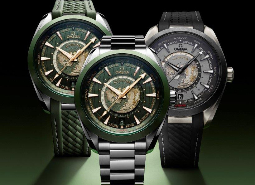 Step out into the world urges Omega at launch of latest Worldtimers