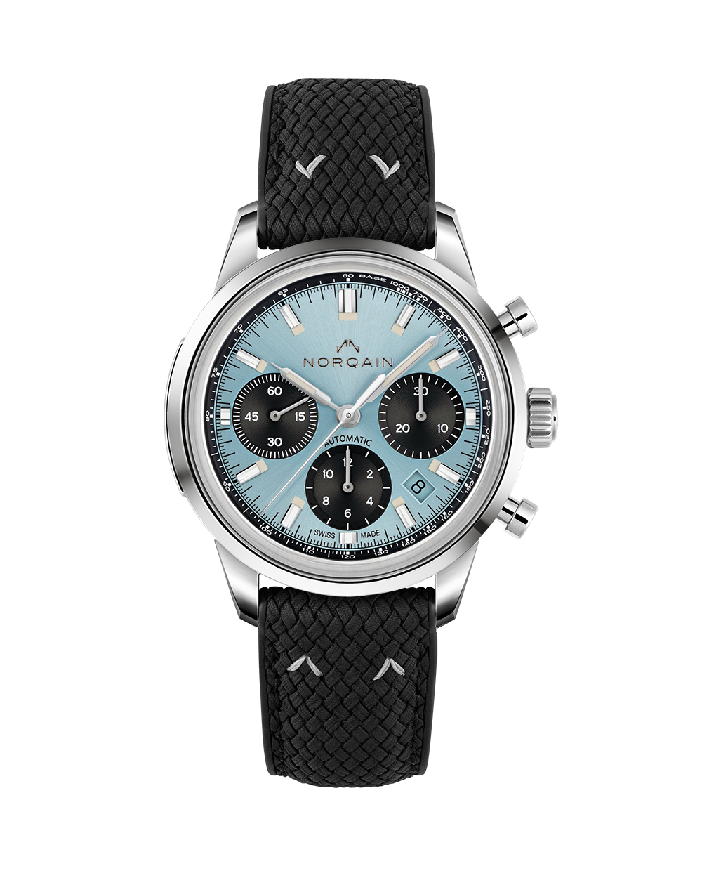 Norqain introduces ice blue dial for latest Freedom 60 chronograph