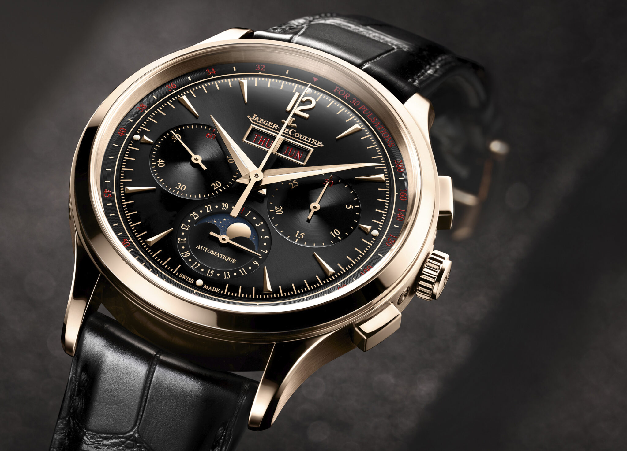 Jaeger-LeCoultre adds black and gold grand complication to Master ...