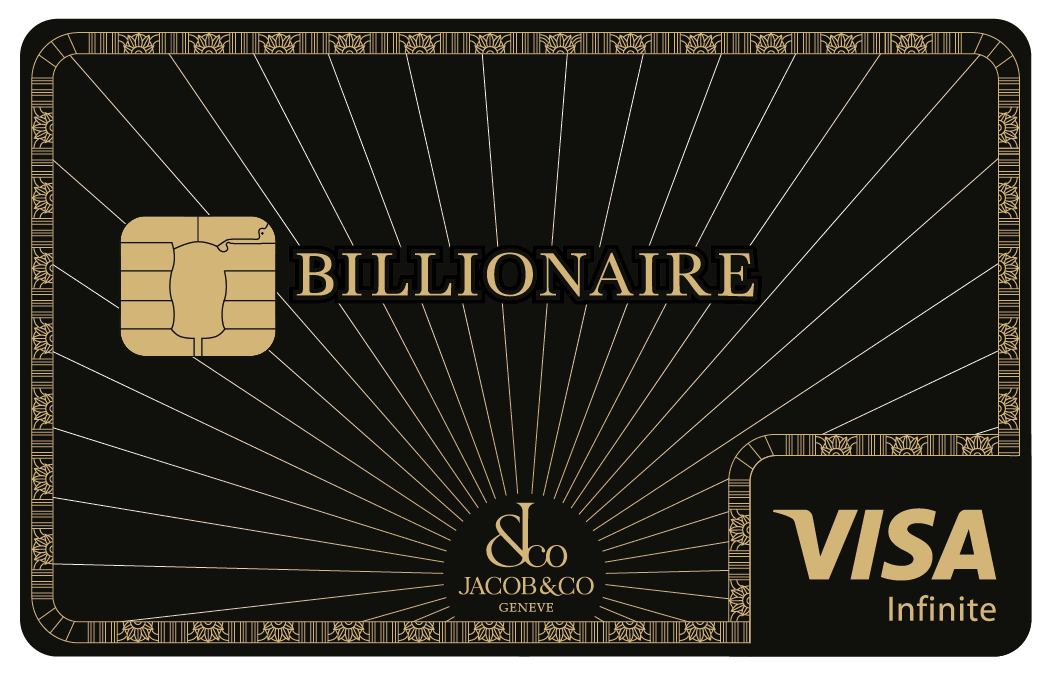 Jacob Co. co signs Billionaire credit card