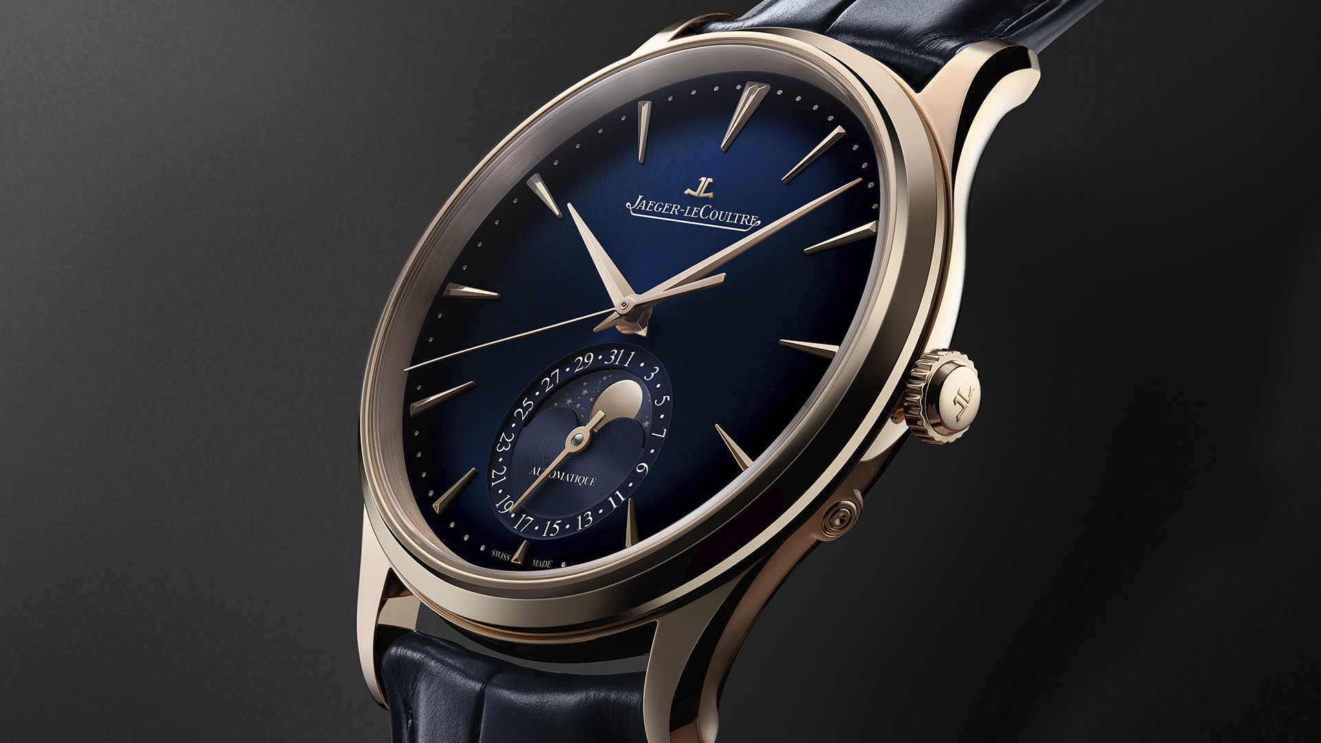 Jaeger LeCoultre creates a pink gold version of its Master Ultra