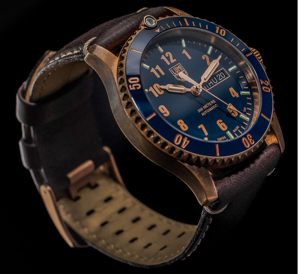 Luminox Black Rubber Sport Watch