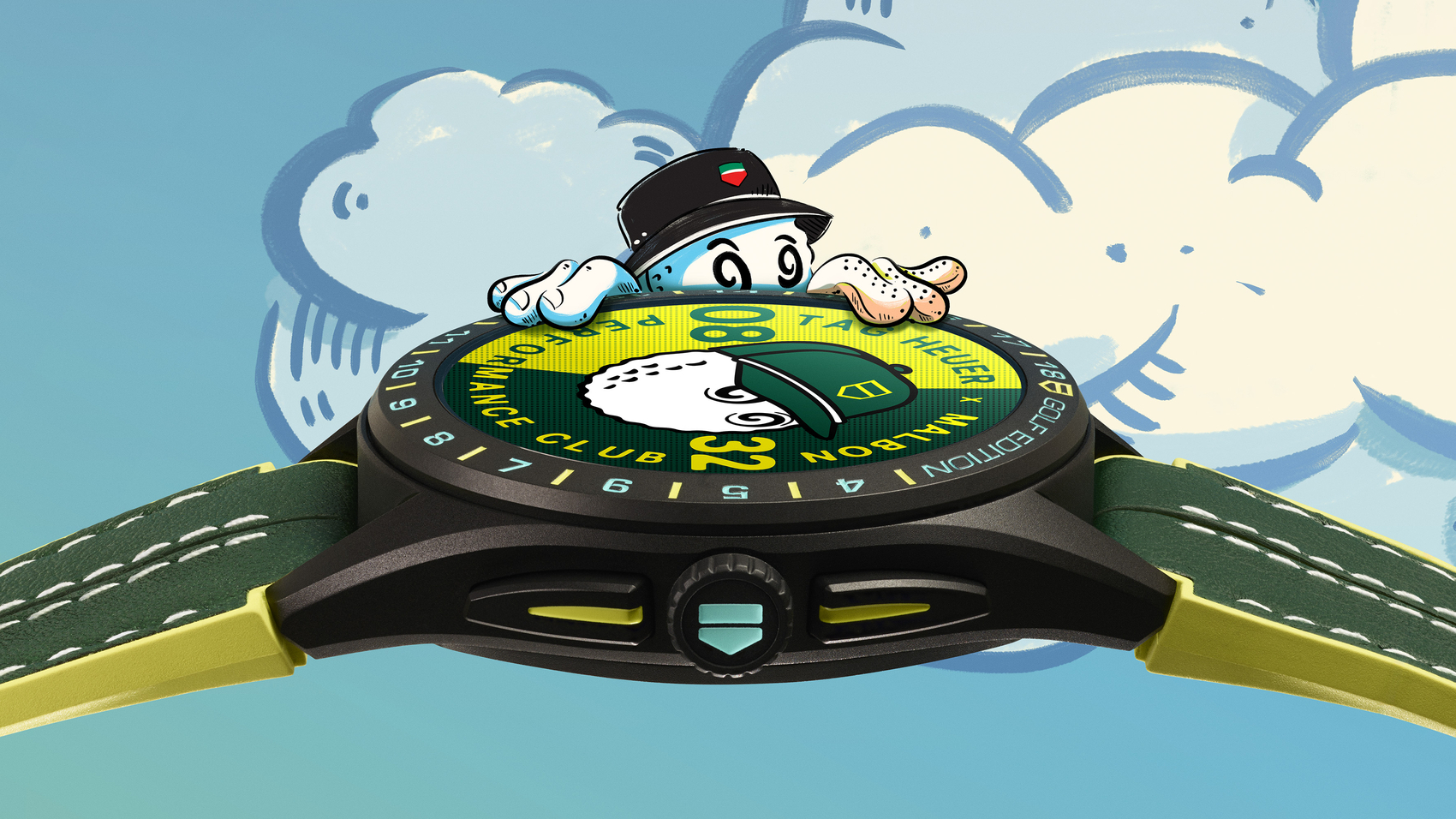 TAG Heuer Connected couples with Los Angeles-based Malbon Golf