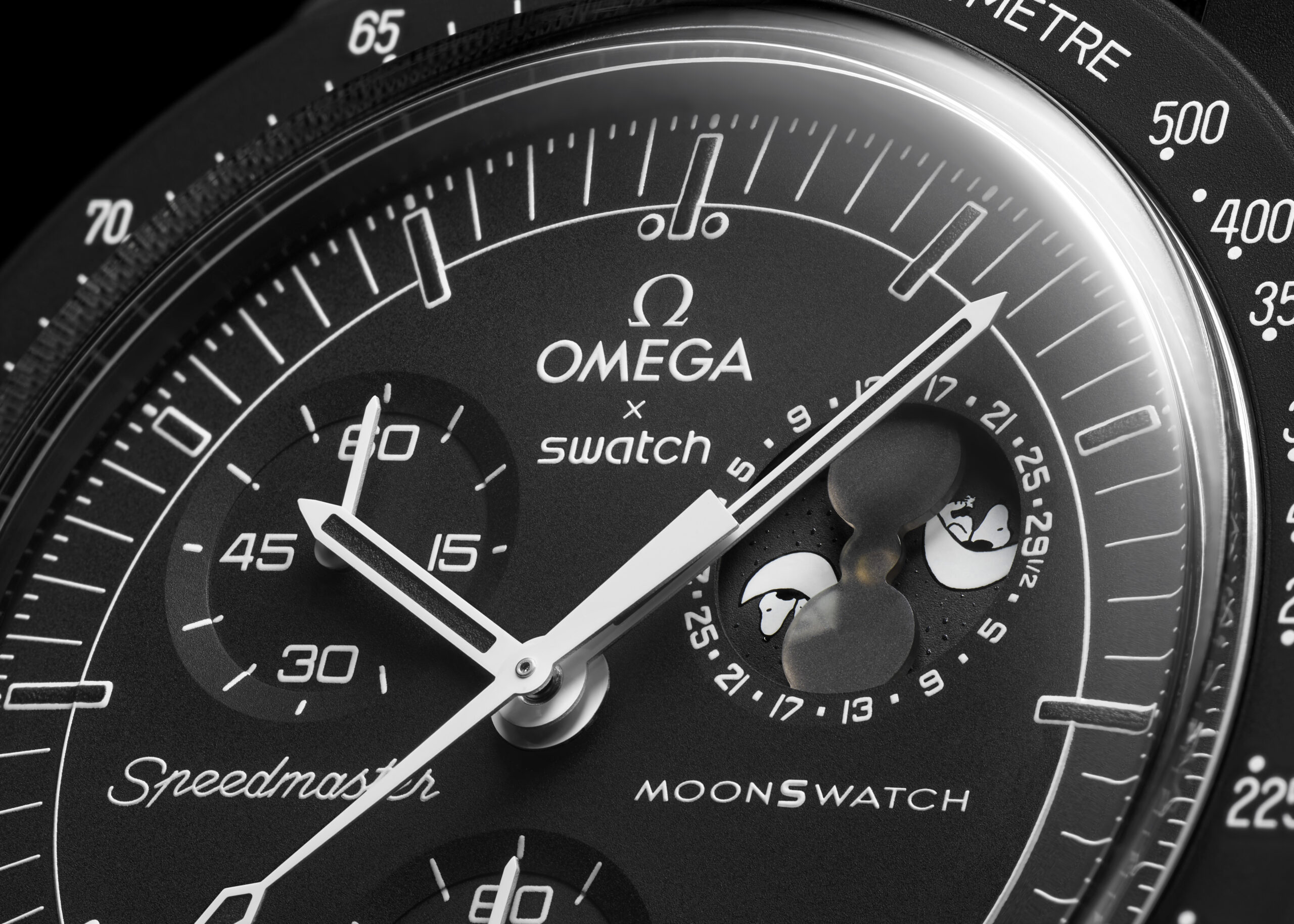 Swatch x Omega Bioceramic Moonswatch Mission To Moonphase