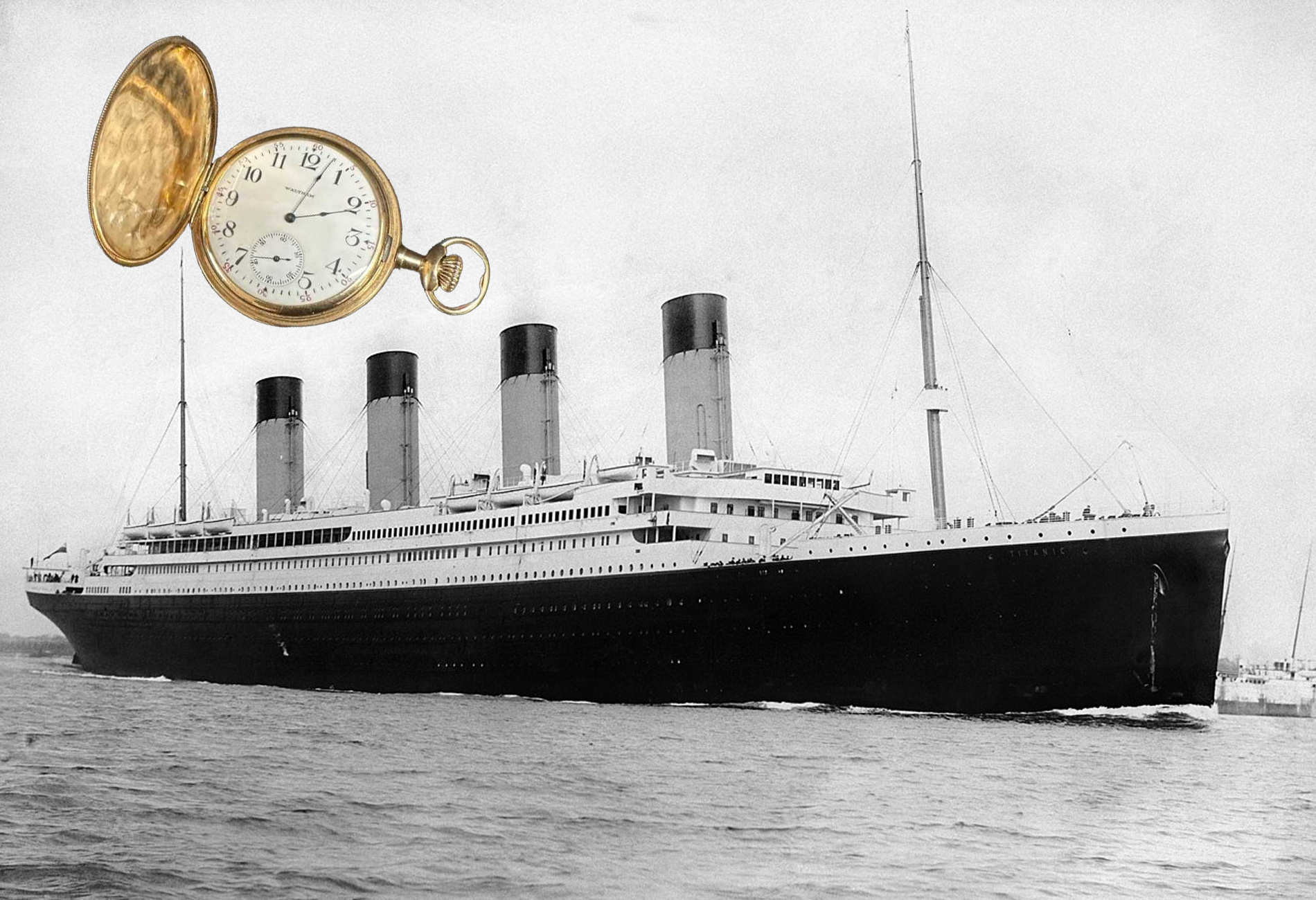 Pocket watch owned by America's richest man aboard the Titanic sells ...