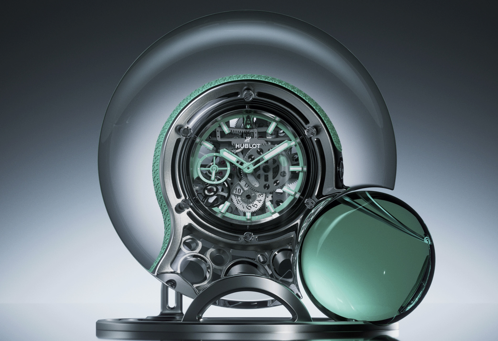 Hublot claims world first with sapphire crystal Daniel Arsham 