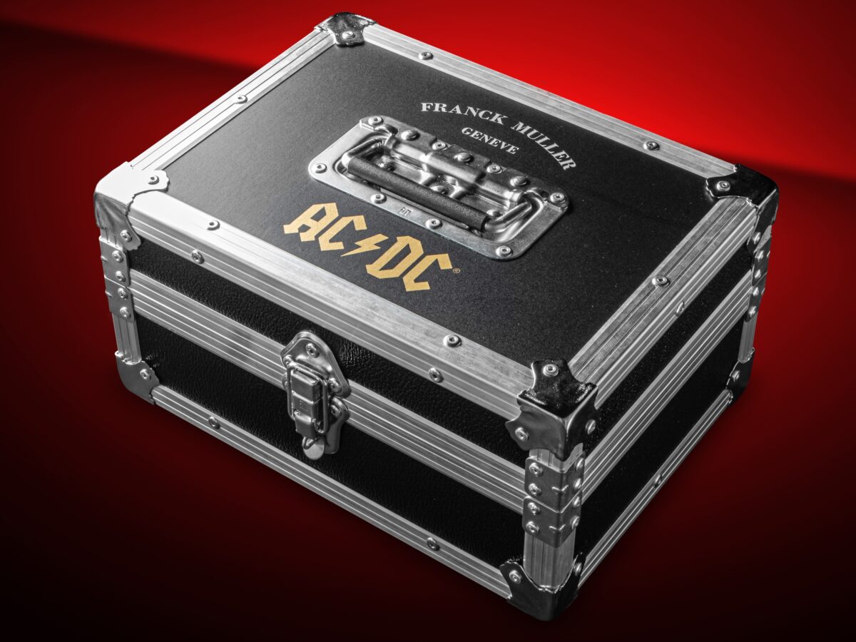 Franck Muller back in black to mark AC/DC’s 50 years of rock - WATCHPRO USA