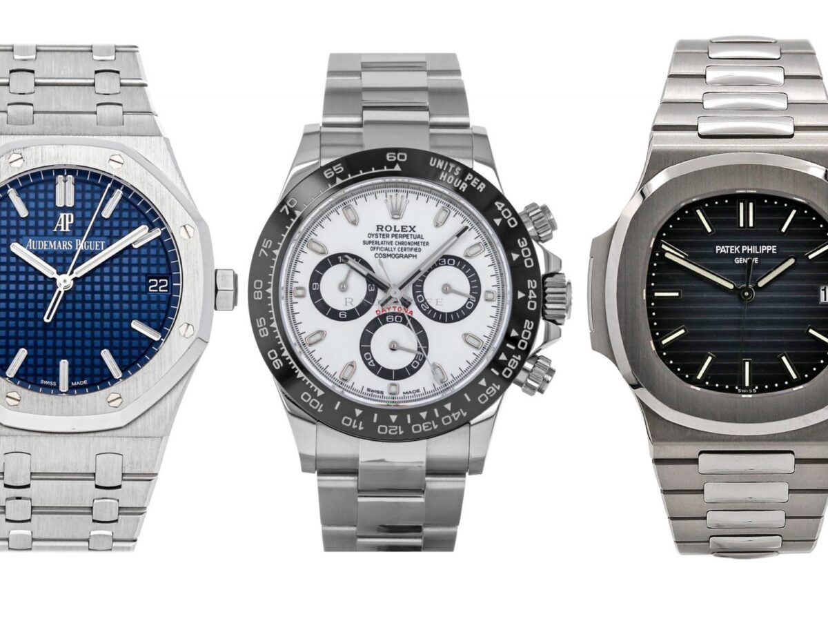 Rolex Audemars Piguet and Patek Philippe prices are down over 40 since pre owned peak in 2022