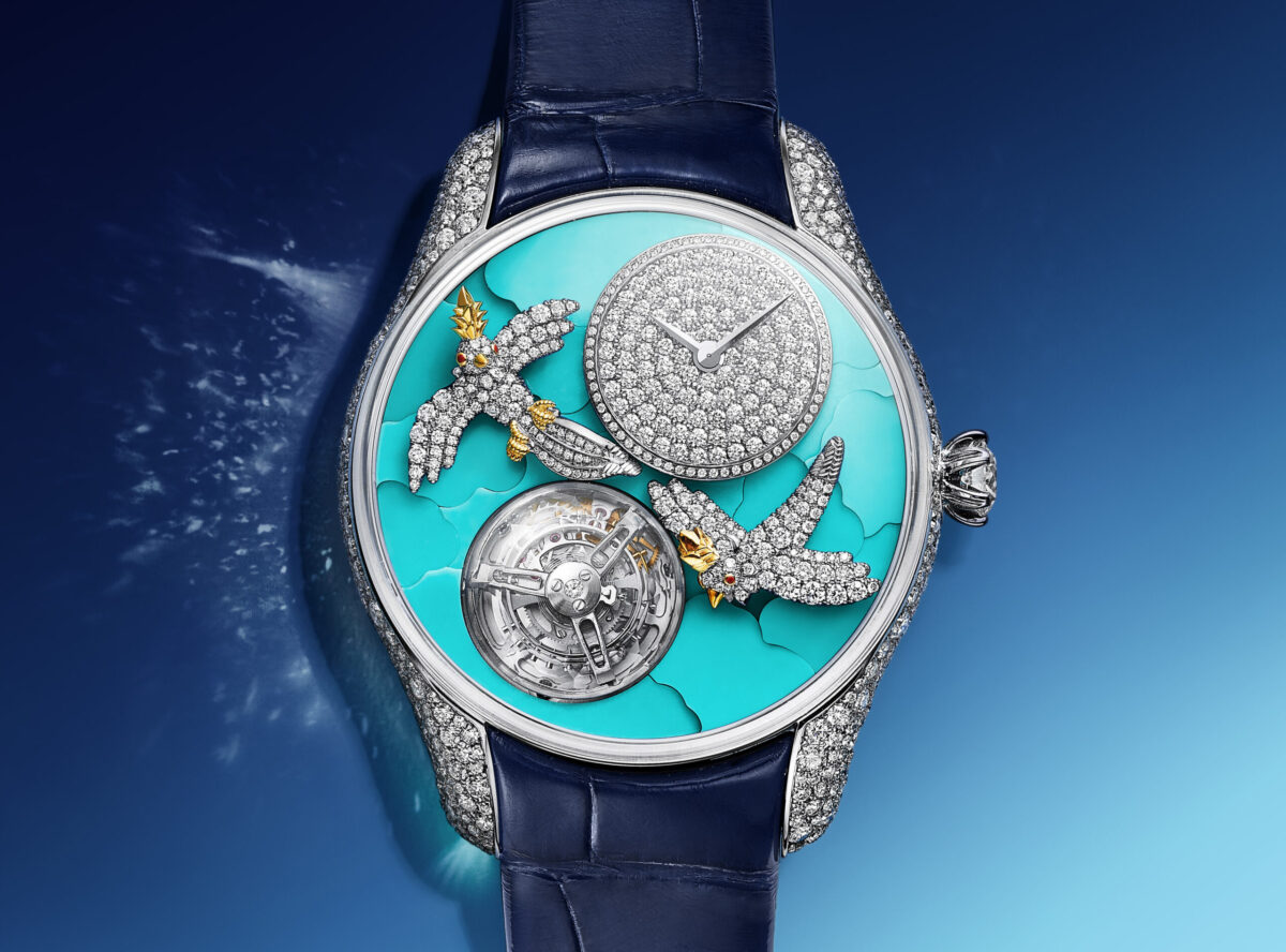 Tiffany's new flying tourbillon takes flight