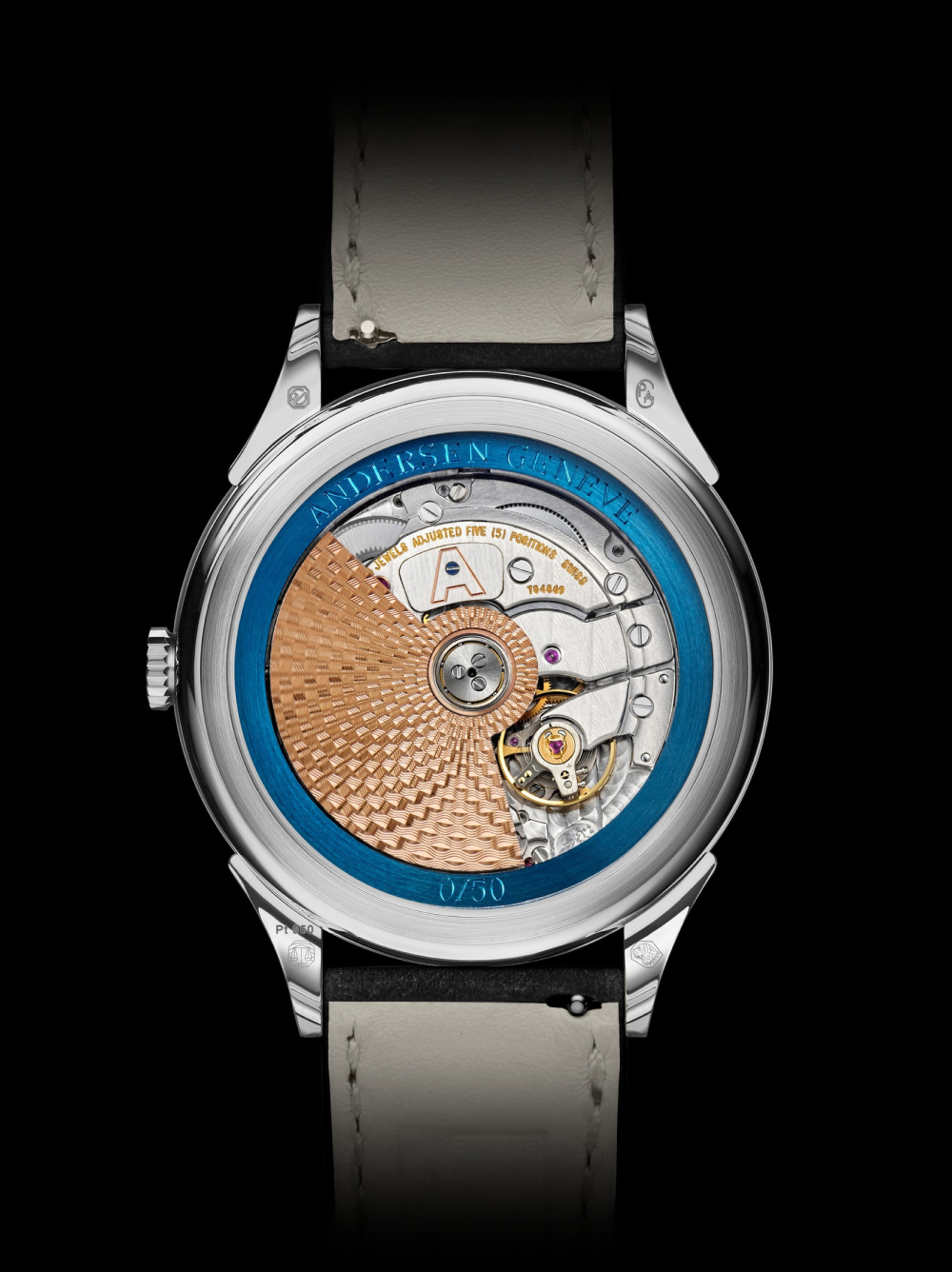 Andersen Genève springs a Jumping Hours watch in black jade