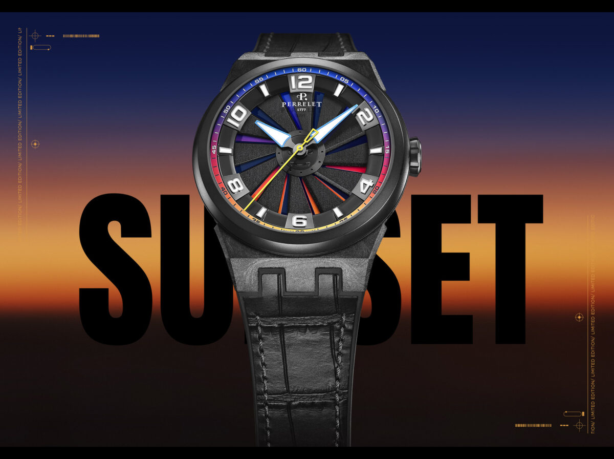 Perrelet Turbine Carbon watch