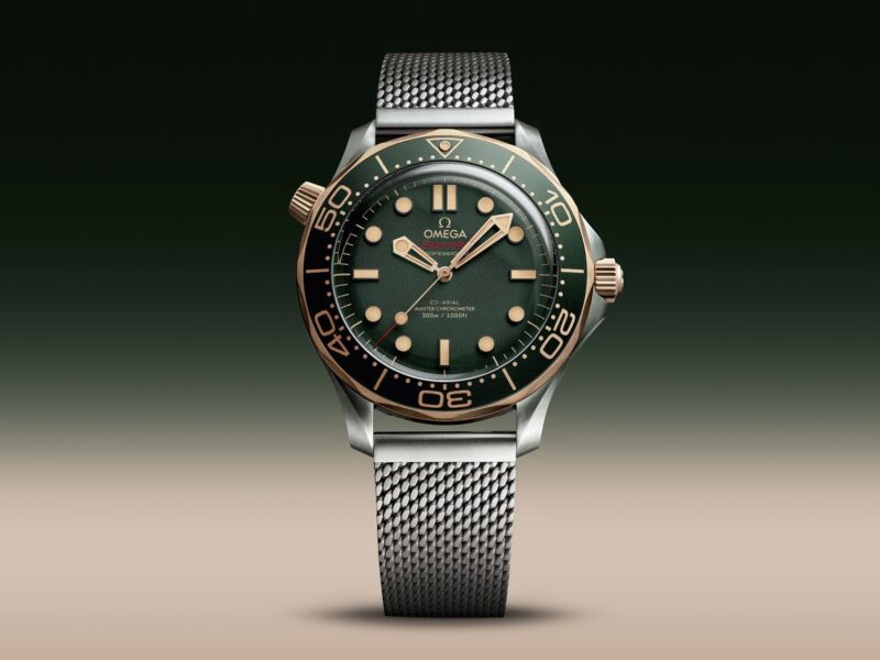 Omega Titanium and Bronze Gold