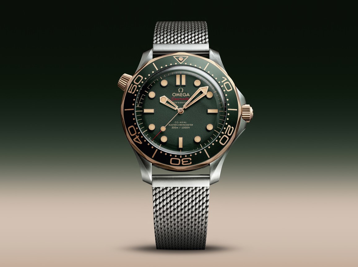 Omega Titanium and Bronze Gold