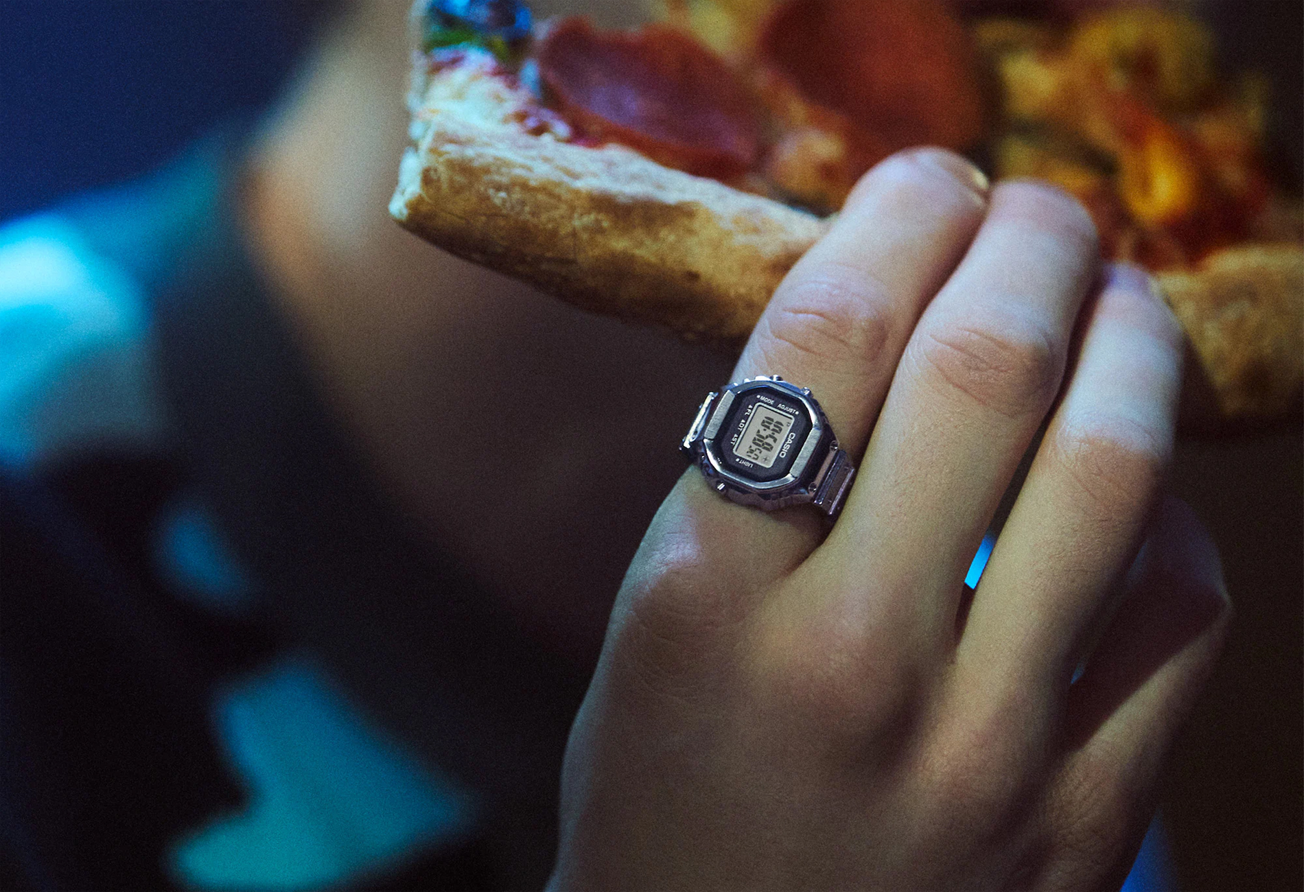 Casio miniaturises a 5000 Series watch to be worn as a ring  