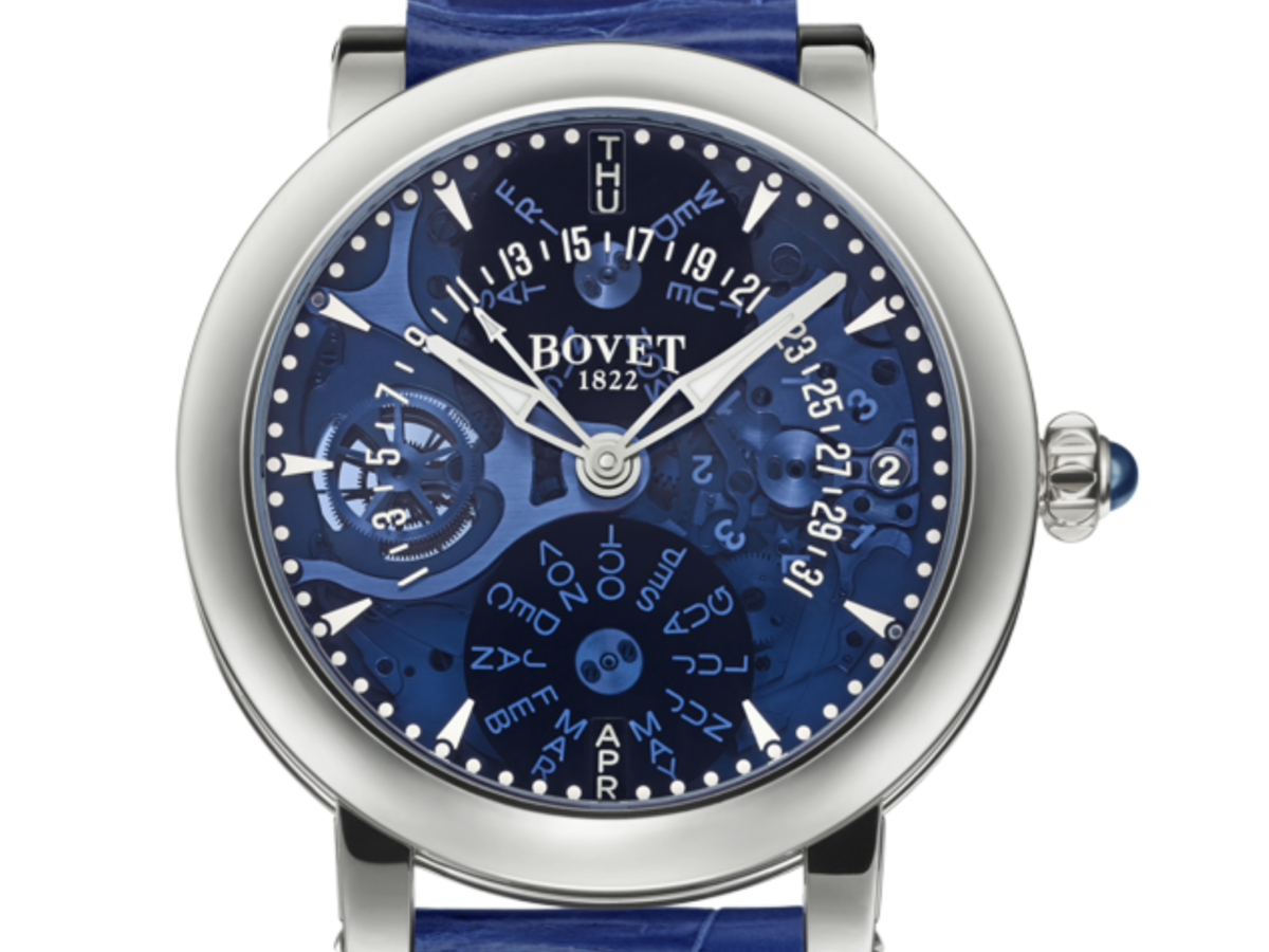 Récital 21: Bovet’s masterpiece reimagined with sapphire dials