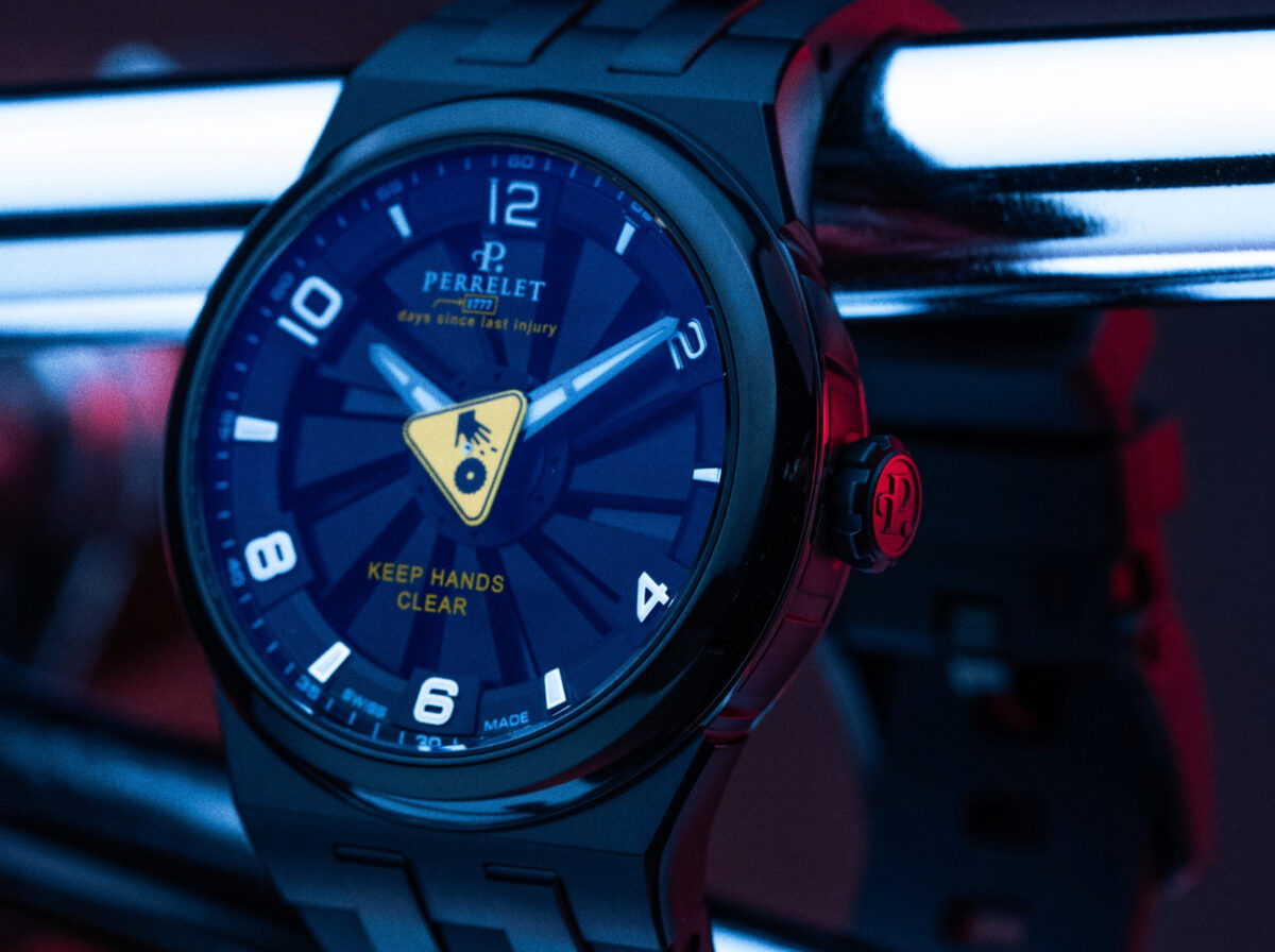 Perrelet X seconde/seconde/ Turbine watch