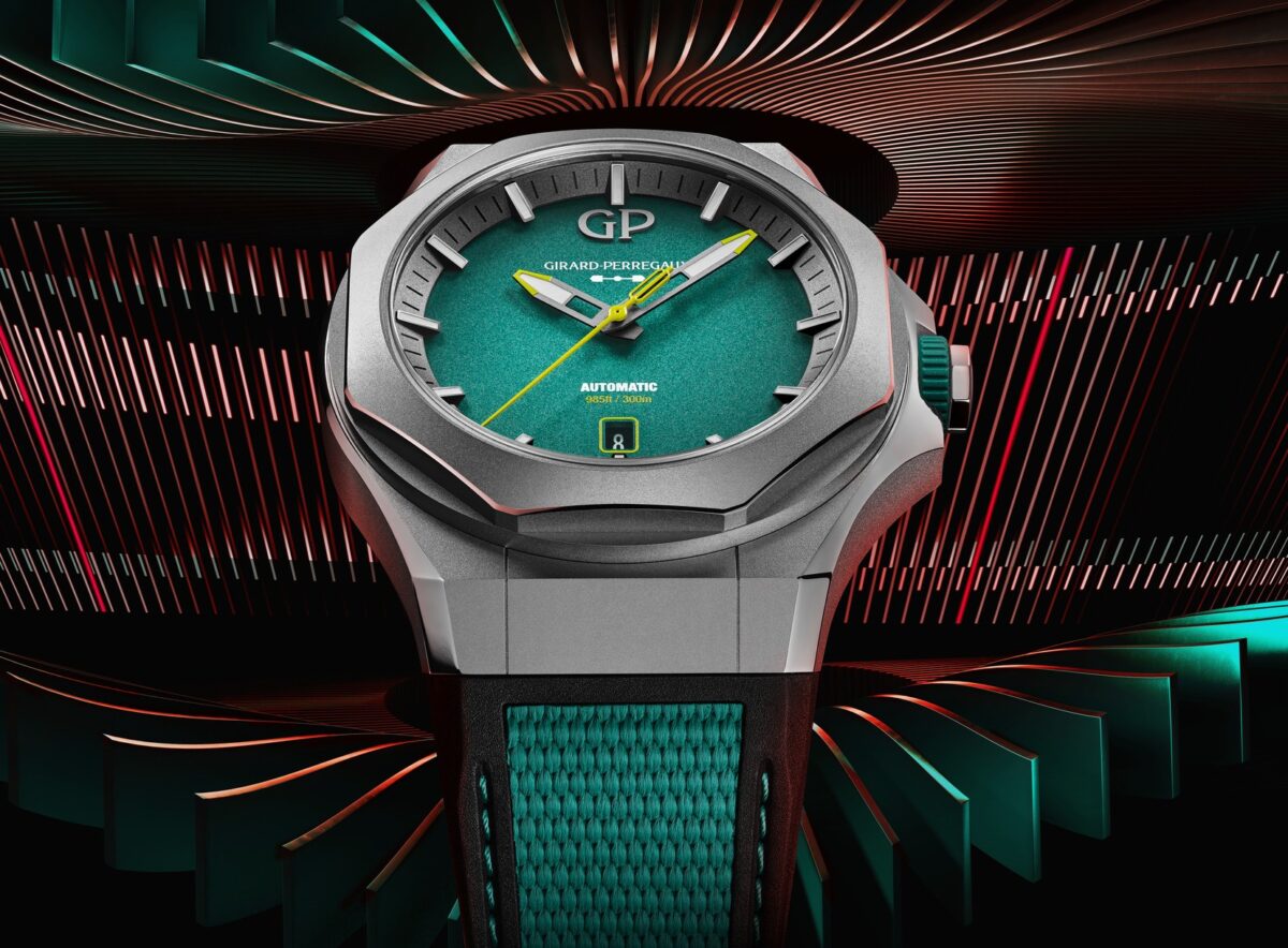 GIRARD-PERREGAUX RELEASES LAUREATO ABSOLUTE ASTON MARTIN F1® EDITION watch