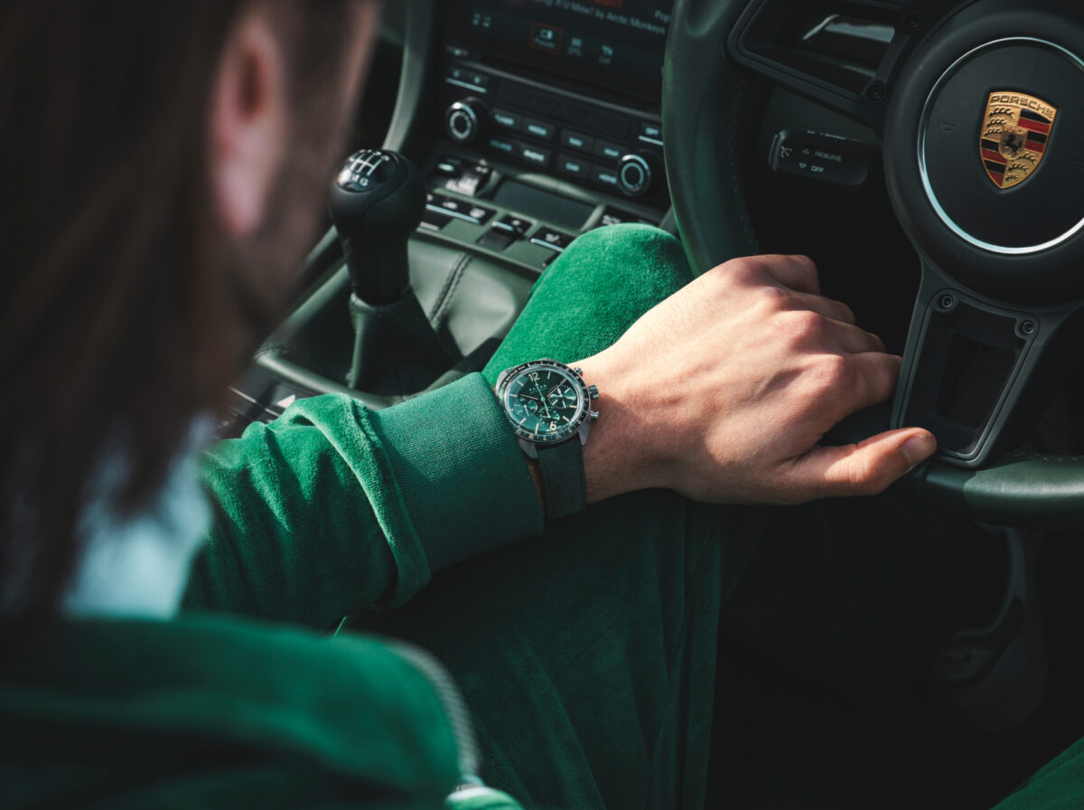 Farer Moritz Green watch
