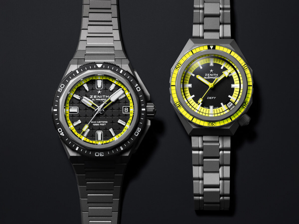 Zenith Expands DEFY Collection With New Shadow Editions