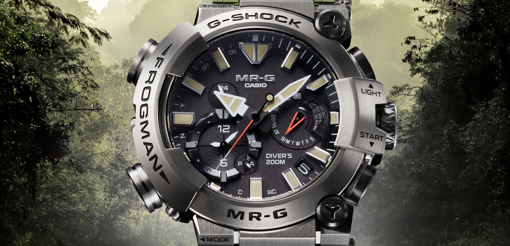 G-Shock launches MR-G Goliath Frogman dive watch