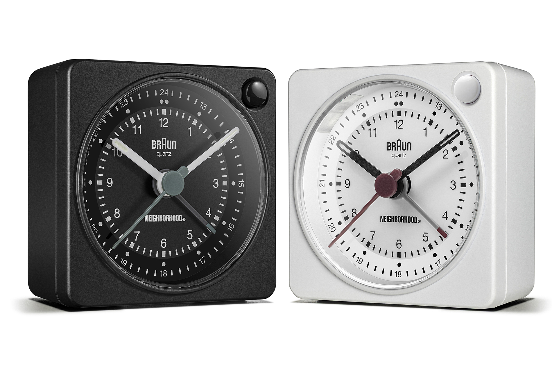Braun and Neighborhood co-sign classic eighties alarm clocks