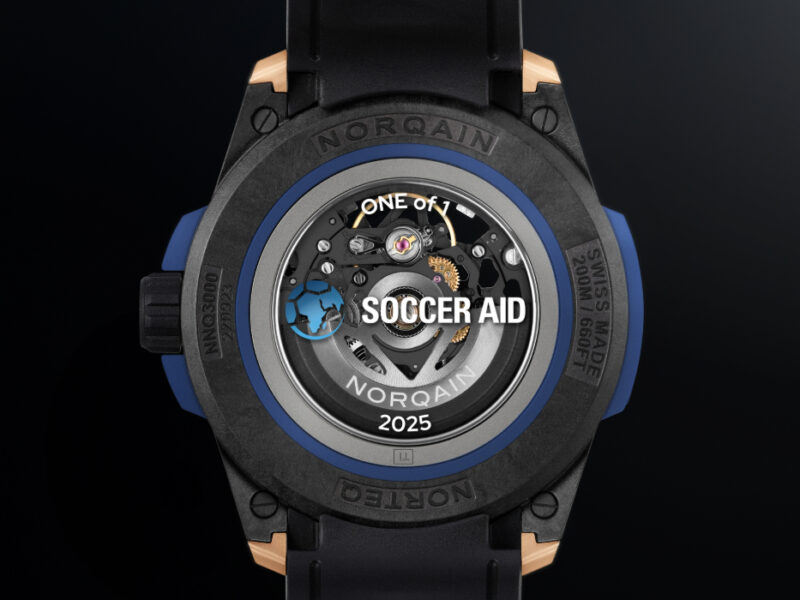 norqain soccer aid 2025 wild one limited edition watch
