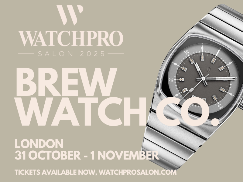 brew watch co watchpro salon london 2025