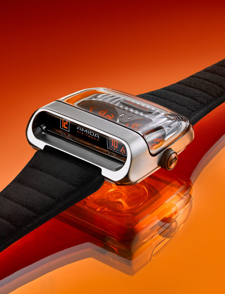 AMIDA Digitrend Open Sapphire watch