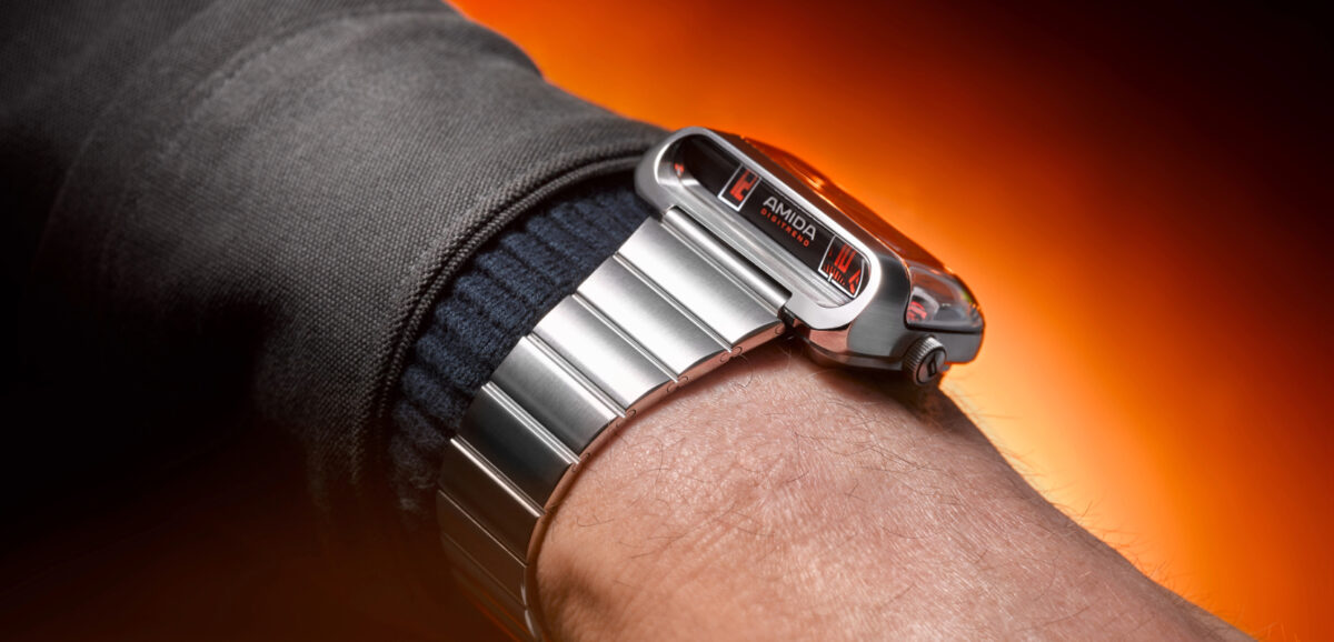 AMIDA Digitrend Open Sapphire watch