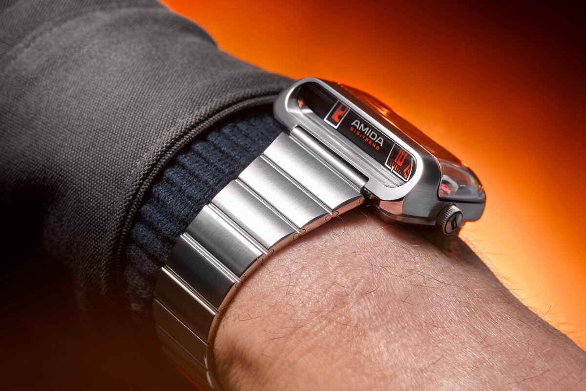 AMIDA Digitrend Open Sapphire watch