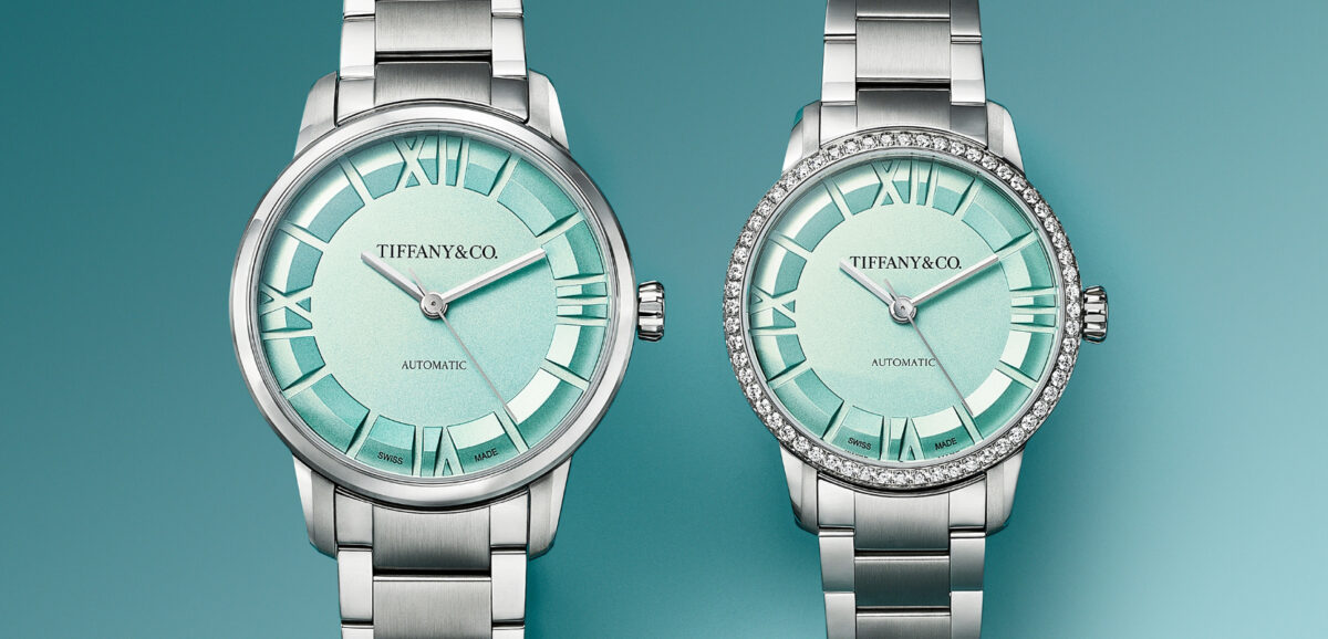Pre-owned Tiffany & Co. Atlas in Stainless Steel 37mm Quartz
