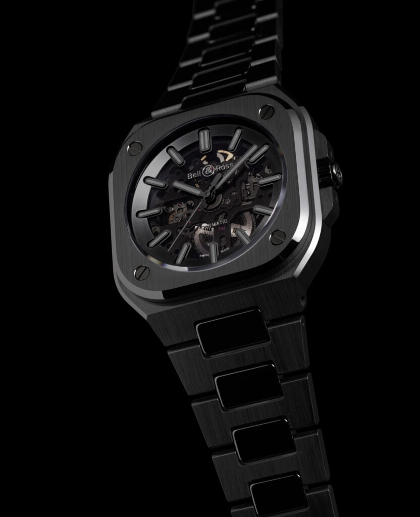 BELL & ROSS BR-05 SKELETON PHANTOM CERAMIC WATCH