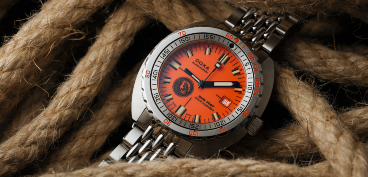 DOXA SUB 750T Clive Cussler watch