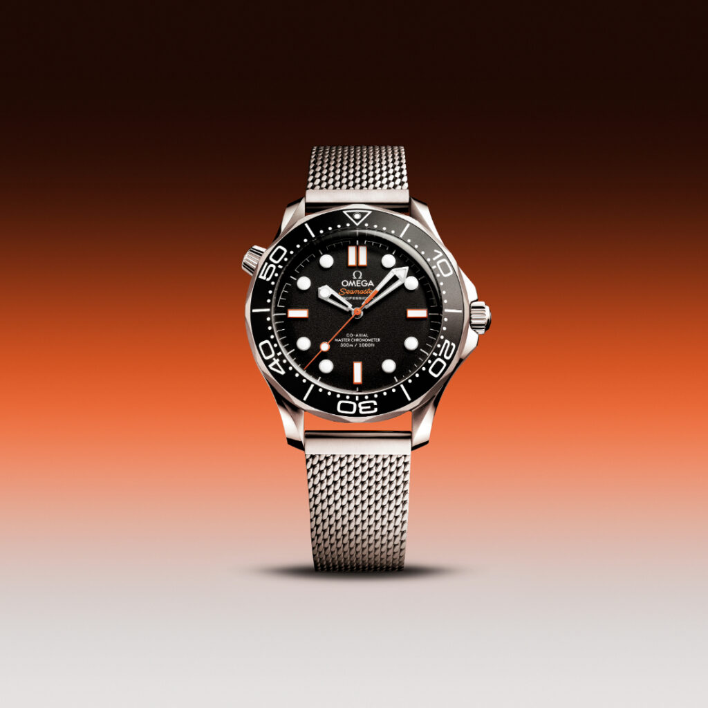New Omega Seamaster 300m diver orange