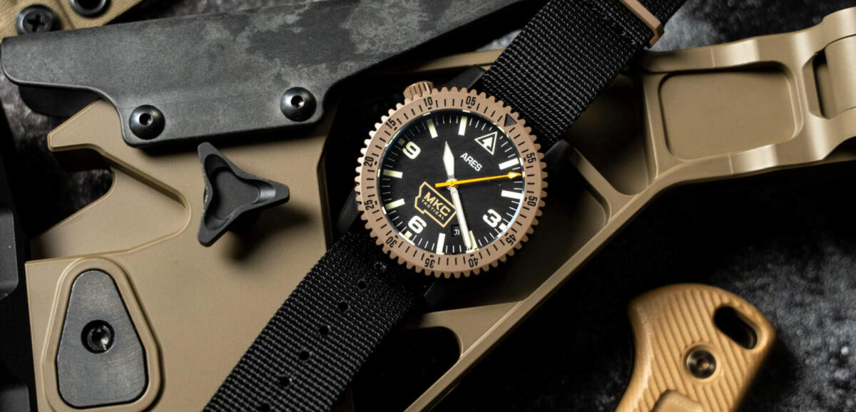 MKC X ARES DIVER-1 MISSION TIMER watch
