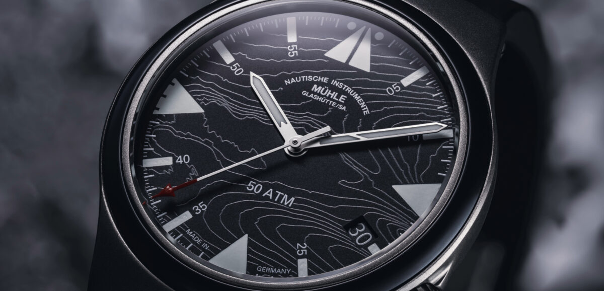 Mühle Glashütte S.A.R. MISSION-TIMER “160 YEARS DGZRS” Limited Edition watch