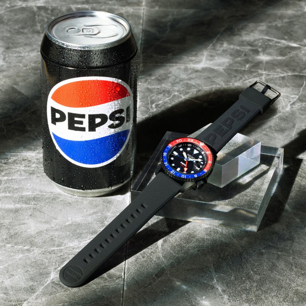 Seiko 5 Sports x Pepsi is first official collaboration
