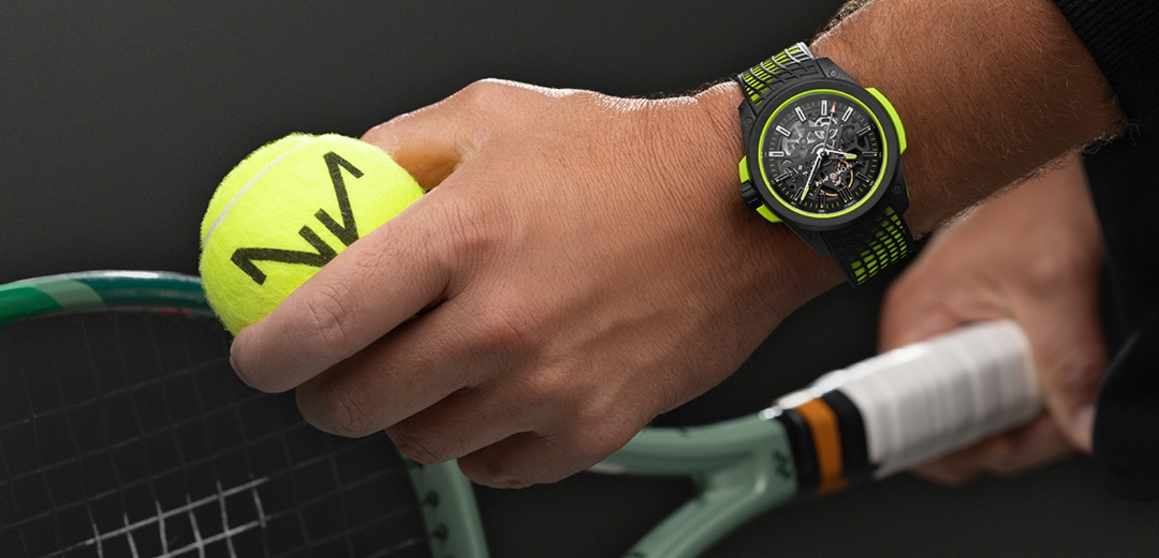Norqain serves new 'Stan the Man' Wild ONE Skeleton with tennis
