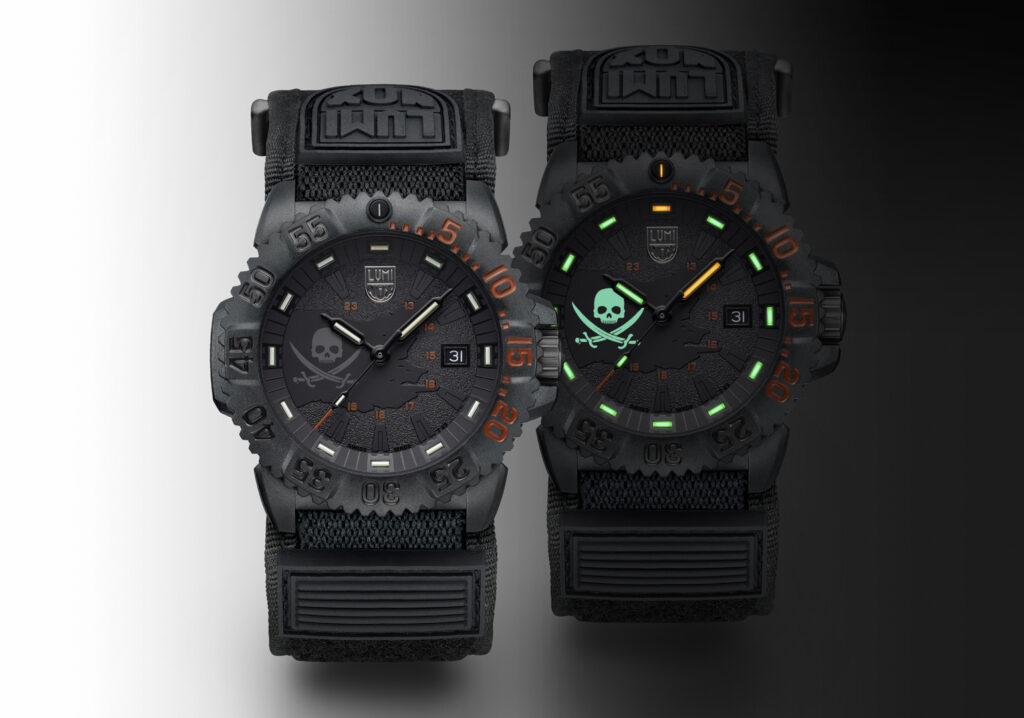 Luminox shivers timbers with Limited-Edition Navy SEAL Pirate watch