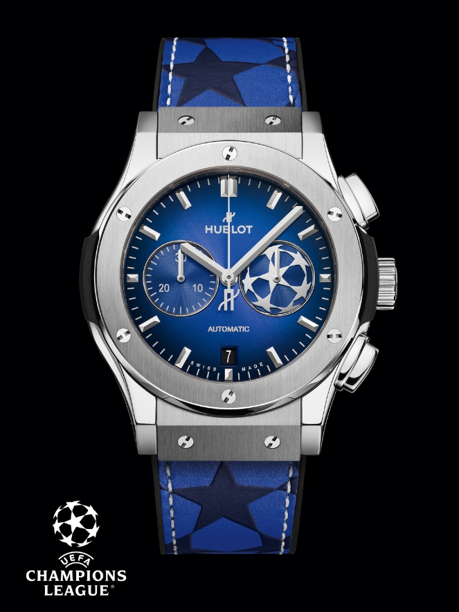 Hublot kicks off UEFA Champions League season with new timepiece