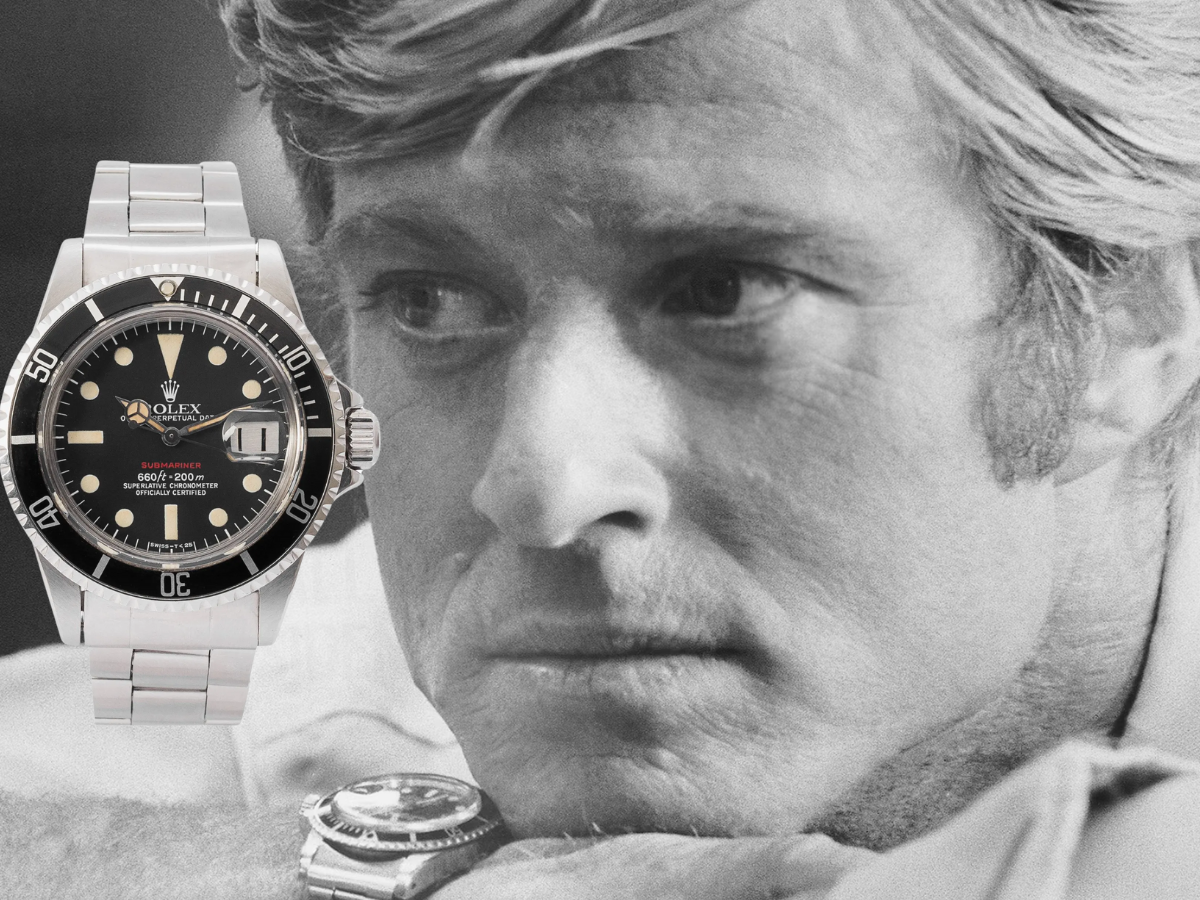 Robert Redford’s ‘Single-Red’ Rolex Submariner was never not (literally) by his side