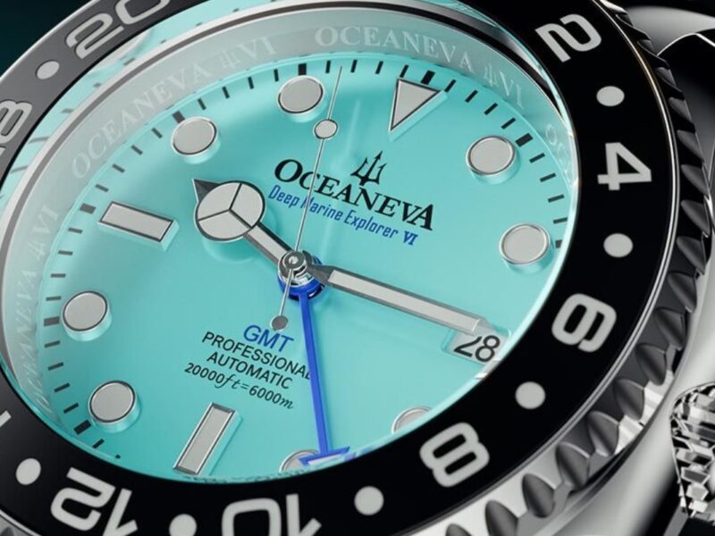 Oceaneva pushes boundaries with world-first 6000m Grade 5 Titanium GMT dive watch