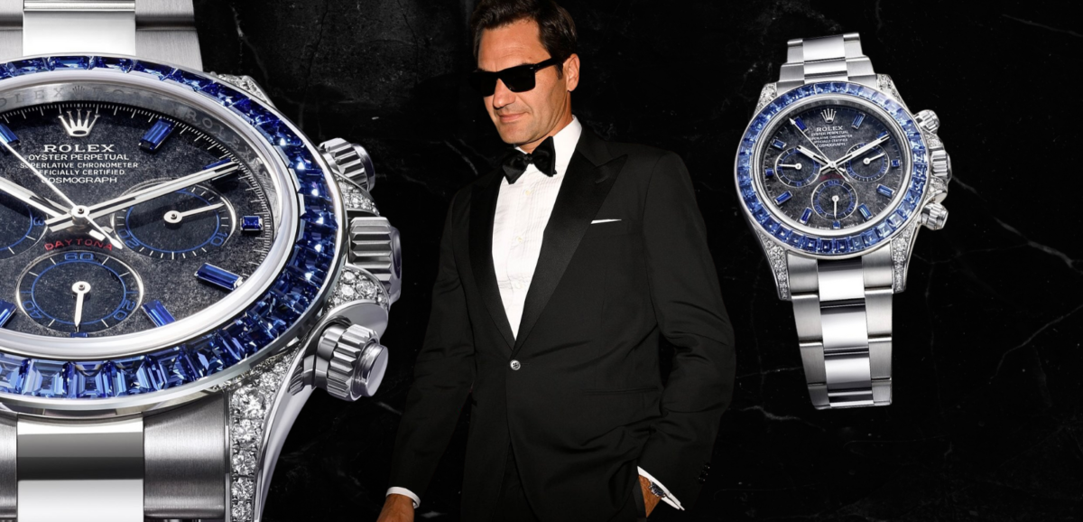 Roger Federer Rolex Daytona ref. 126599TSA