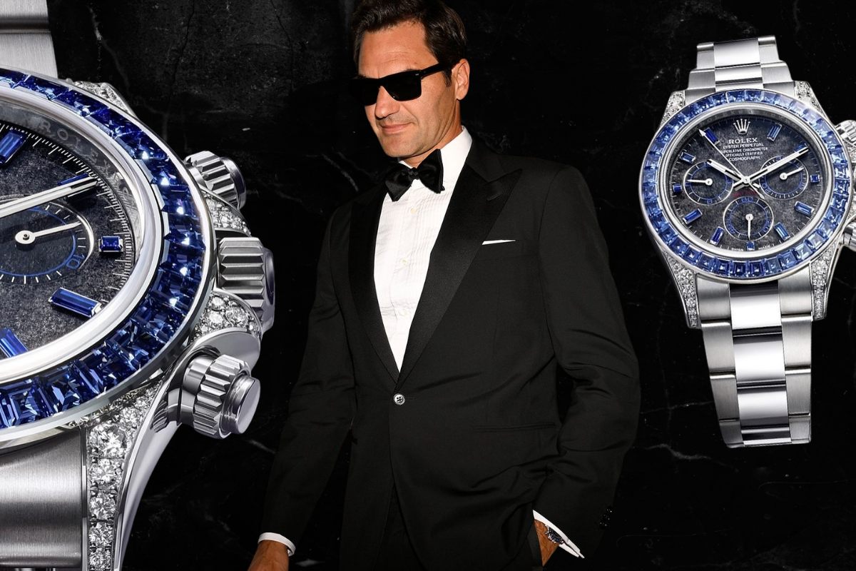 Roger Federer Rolex Daytona ref. 126599TSA
