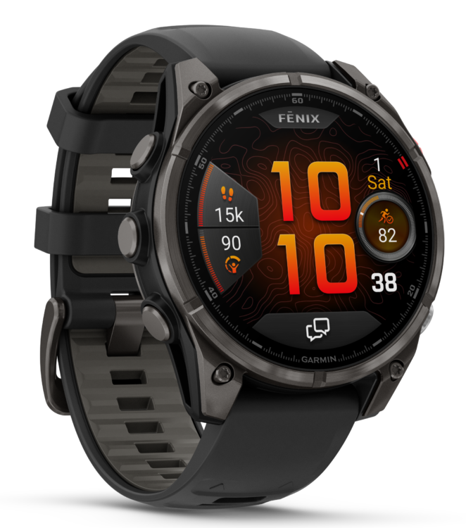 Garmin Fēnix 8 Pro MicroLED smartwatch offers the world’s brightest ...