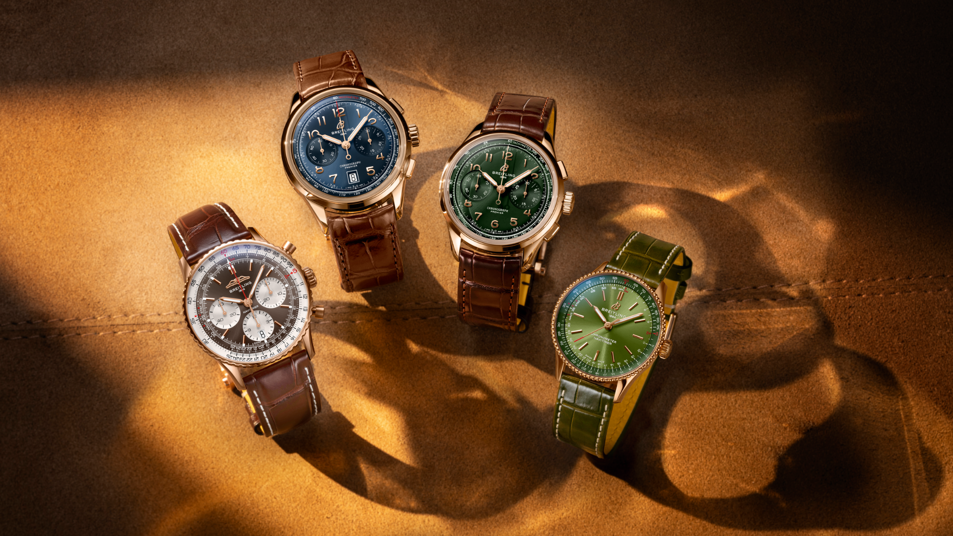 Breitling Gets Festive With Limited-edition Red Gold Capsule