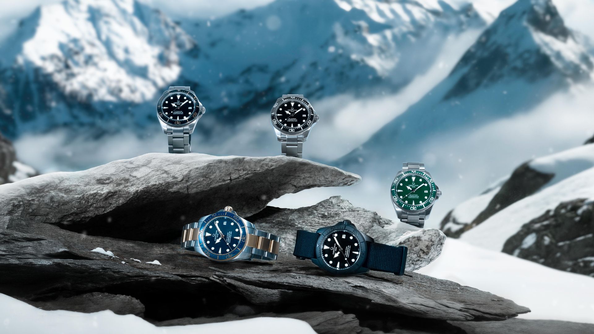 From the deepest to the highest, there’s a Certina for that