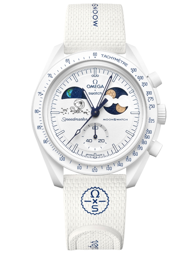 Swatch x Omega's MoonSwatch gets a Christmas makeover - WATCHPRO USA