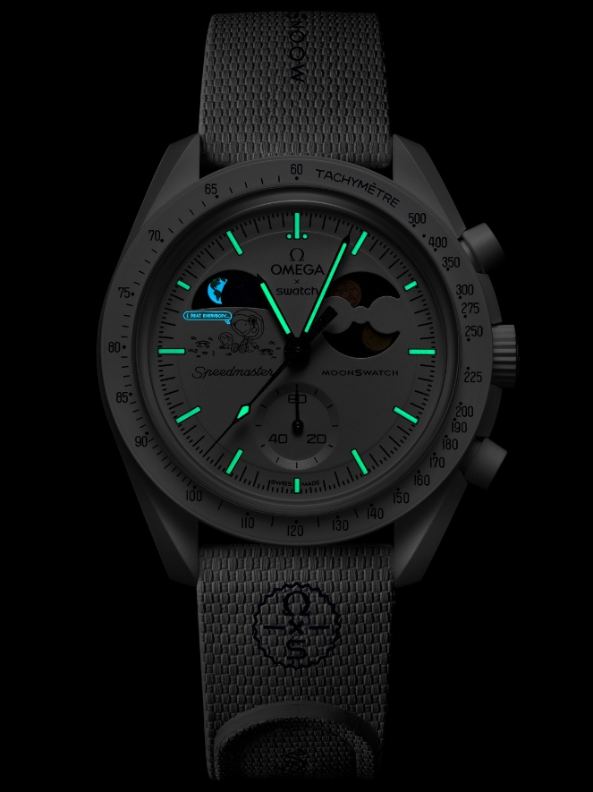 Swatch x Omega's MoonSwatch gets a Christmas makeover - WATCHPRO USA