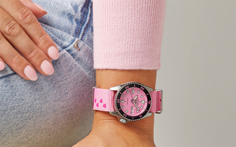 Seiko Pink Panther watch sells-out in seconds